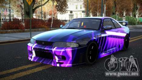 Nissan Skyline R33 Cogelria S4 para GTA 4