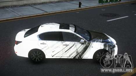Lexus GS350 Nicas S11 para GTA 4