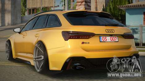 Audi RS6 Anpaike para GTA San Andreas