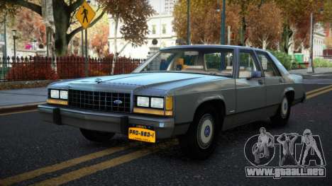 Ford LTD Crown Victoria Vantel para GTA 4
