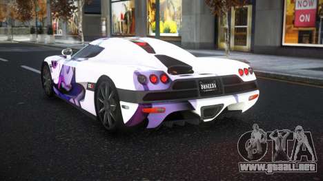 Koenigsegg CCX Vanlyn S14 para GTA 4