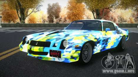 Chevrolet Camaro Z28 Vinlera S7 para GTA 4