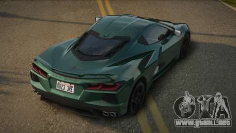 Chevrolet Corvette C8 Briony para GTA San Andreas