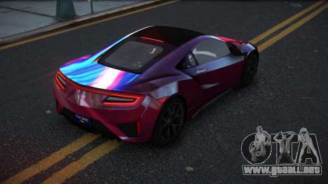 Acura NSX Lamiclos S5 para GTA 4