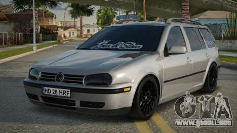 Volkswagen Golf Vidra para GTA San Andreas