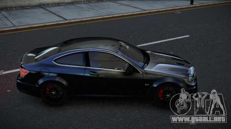 Mercedes-Benz C63 AMG Bextawip para GTA 4