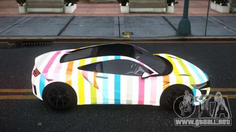 Acura NSX Lamiclos S4 para GTA 4