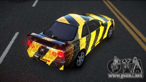 Nissan Skyline R34 Richtiny S13 para GTA 4
