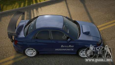 Subaru Impreza WRX STI Jenstin para GTA San Andreas