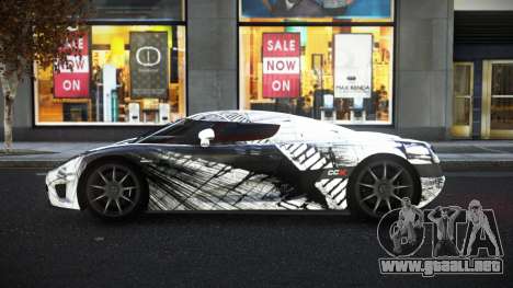 Koenigsegg CCX Vanlyn S1 para GTA 4