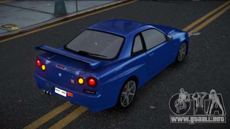Nissan Skyline R34 Medjur para GTA 4