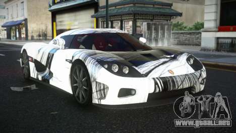 Koenigsegg CCX Vanlyn S1 para GTA 4