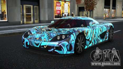 Koenigsegg CCX Vanlyn S3 para GTA 4