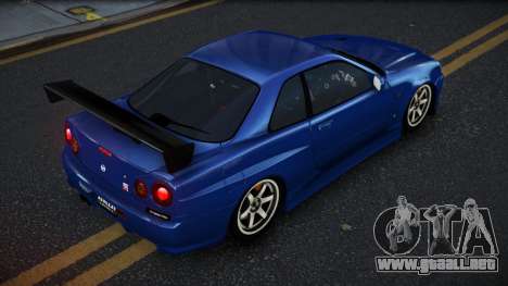 Nissan Skyline R34 Kanana para GTA 4