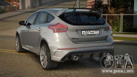 Ford Focus RS Gantin para GTA San Andreas