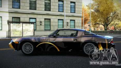 Chevrolet Camaro Z28 Vinlera S6 para GTA 4