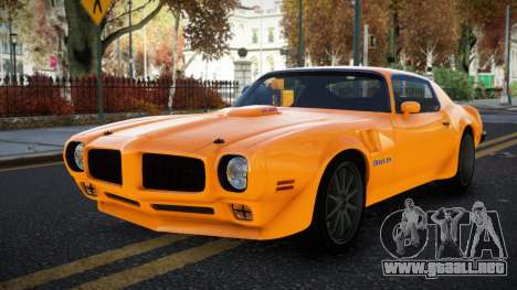 Pontiac Trans AM Fiynuy para GTA 4