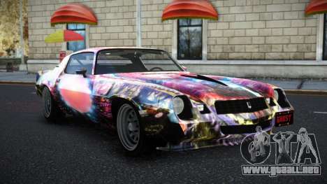 Chevrolet Camaro Z28 Vinlera S12 para GTA 4