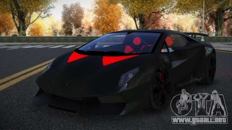 Lamborghini Sesto Elemento Muvwunece para GTA 4
