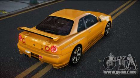 Nissan Skyline R34 Duju para GTA 4