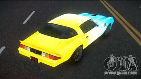 Chevrolet Camaro Z28 Vinlera S9 para GTA 4