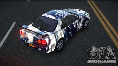 Nissan Skyline R34 Richtiny S12 para GTA 4