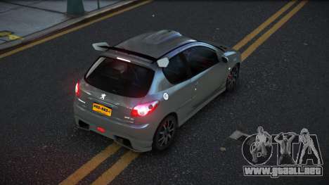 Peugeot 206 Oliy para GTA 4