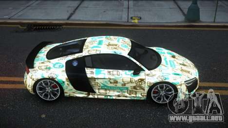 Audi R8 Mican S3 para GTA 4