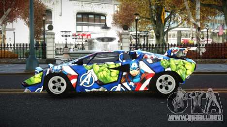 Lamborghini Countach Arse S5 para GTA 4