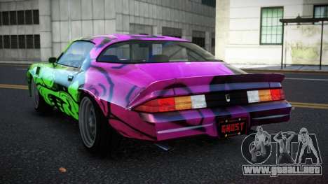 Chevrolet Camaro Z28 Vinlera S8 para GTA 4