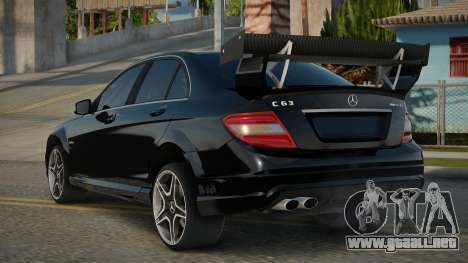 Mercedes-Benz C63 AMG Xanva para GTA San Andreas