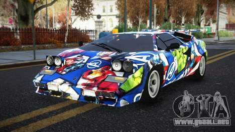 Lamborghini Countach Arse S5 para GTA 4