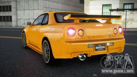 Nissan Skyline R34 Qipno para GTA 4