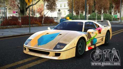 Ferrari F40 Anviath S14 para GTA 4