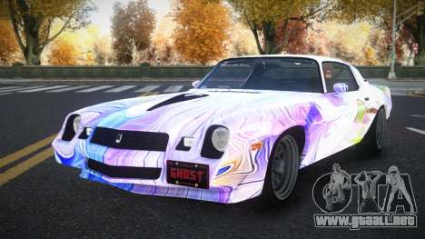 Chevrolet Camaro Z28 Vinlera S13 para GTA 4