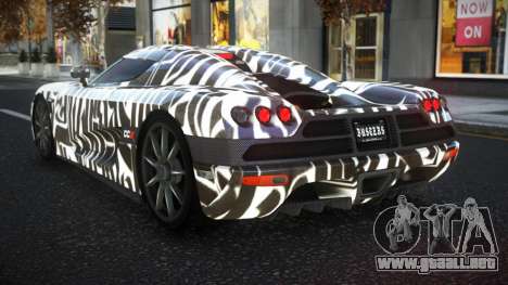 Koenigsegg CCX Vanlyn S4 para GTA 4