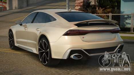 Audi RS7 Gellesley para GTA San Andreas
