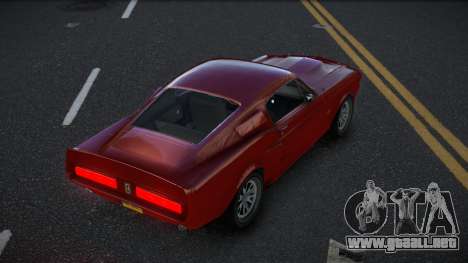 Shelby GT500 Yello para GTA 4