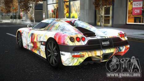 Koenigsegg CCX Vanlyn S5 para GTA 4