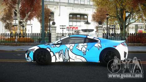 Acura NSX Lamiclos S10 para GTA 4