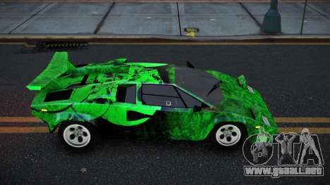 Lamborghini Countach Arse S8 para GTA 4