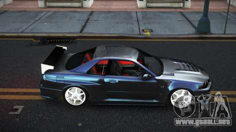 Nissan Skyline R34 Zemzuqo para GTA 4