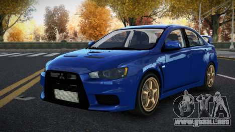Mitsubishi Lancer Evolution X Ziwasef para GTA 4