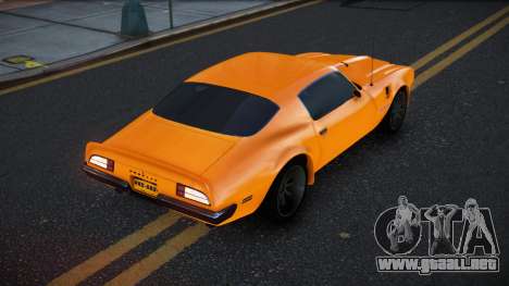 Pontiac Trans AM Fiynuy para GTA 4