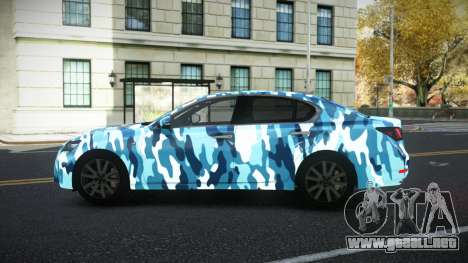 Lexus GS350 Nicas S4 para GTA 4