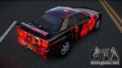 Nissan Skyline R34 Richtiny S10 para GTA 4