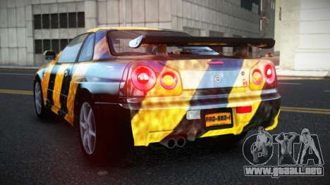 Nissan Skyline R34 Richtiny S13 para GTA 4