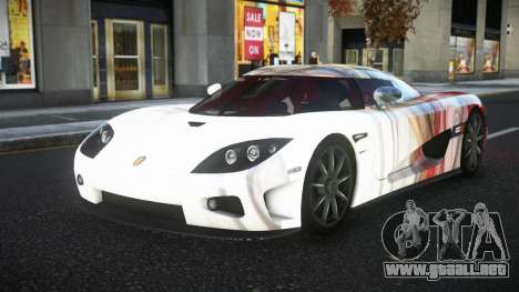 Koenigsegg CCX Vanlyn S13 para GTA 4