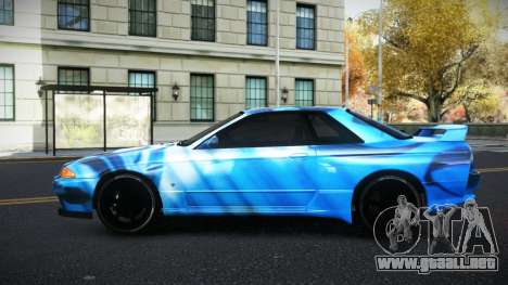 Nissan Skyline R32 Nielna S5 para GTA 4
