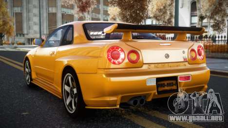 Nissan Skyline R34 Duju para GTA 4